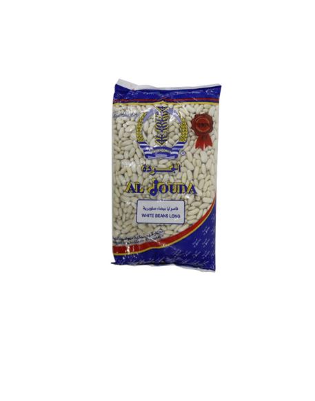 Al Jouda Long White Beans 900G