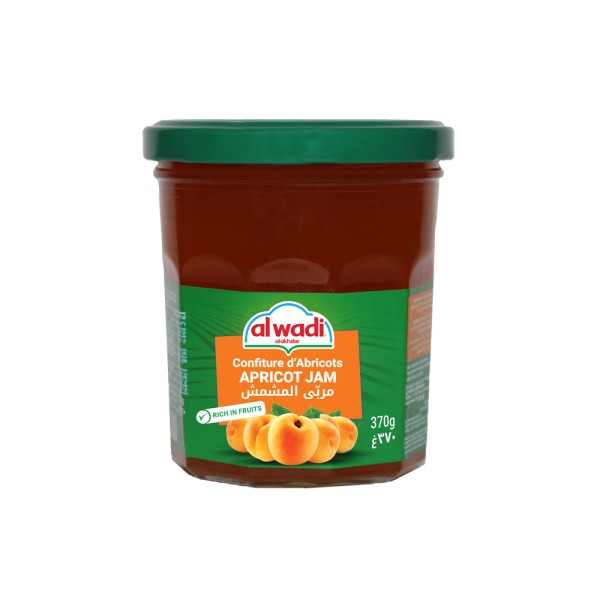 Al Wadi Al Akhdar Apricot Jam 370G