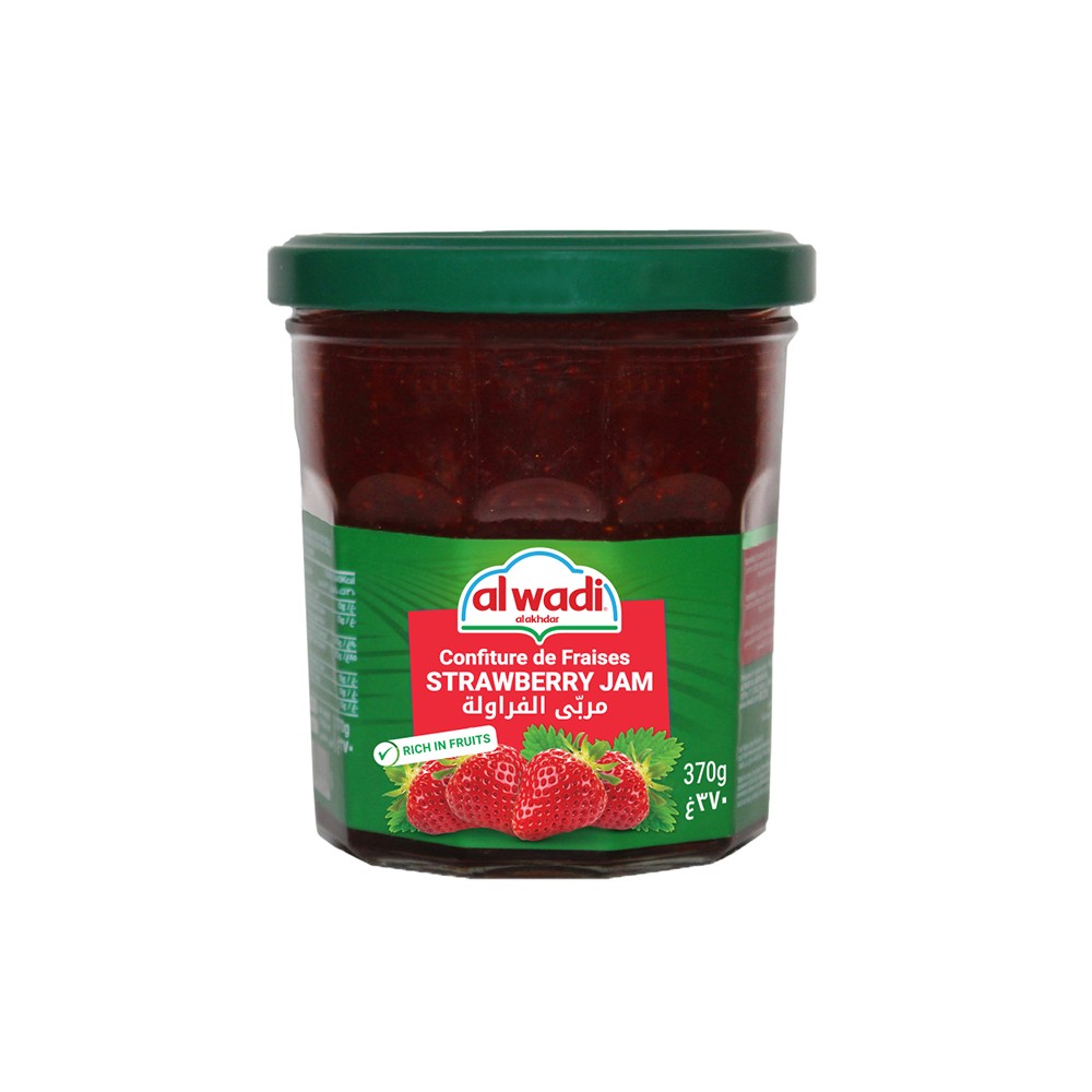 Al Wadi Al Akhdar Strawberry Jam 370G