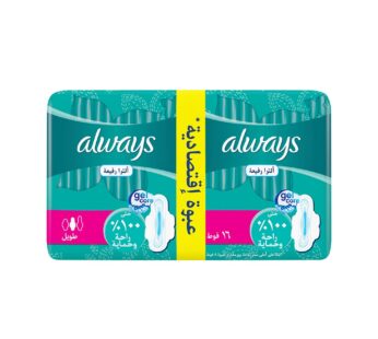 Always Ultra Thin Long Pads Value Pack 16PC