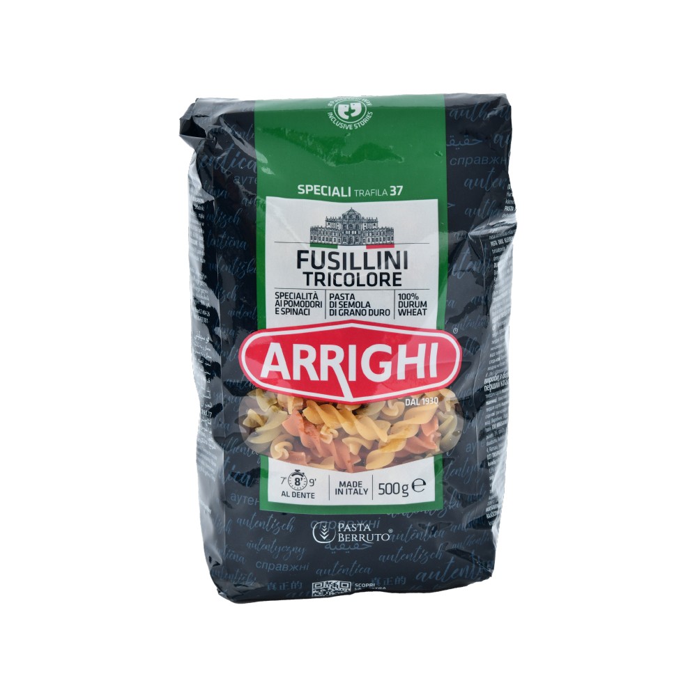 Arrighi Fusilli Tricolori 500G