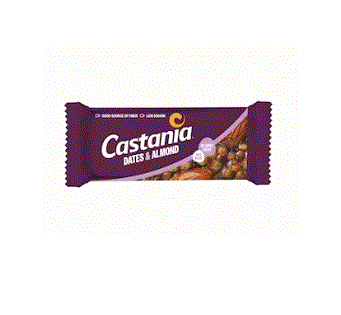 Castania Dates & Almond Bar No Added Sugar 38G