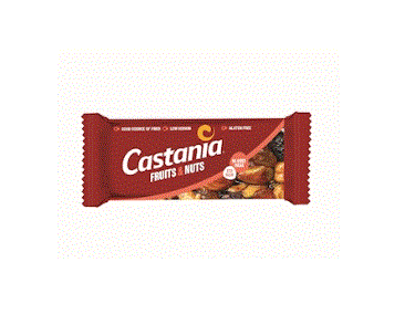 Castania Fruits & Nuts Bar No Added Sugar 35G
