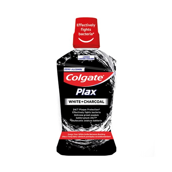 Colgate Mouthwash Plax Charcoal 500ML