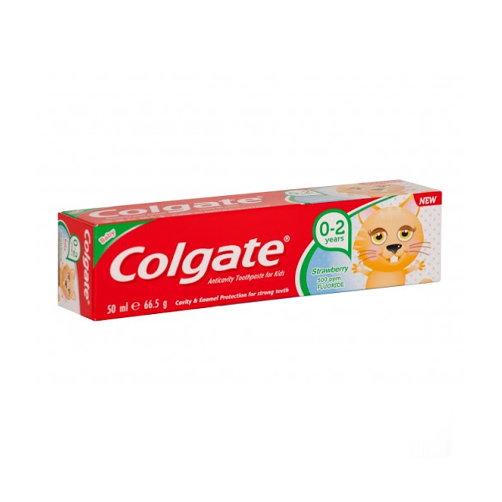 Colgate Toothpaste Junior B Strawberry 0-2 Years 50ML