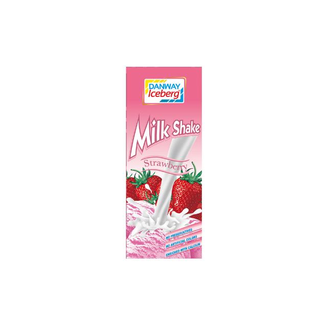 Danway Iceberg Milkshake Strawberry 180ML