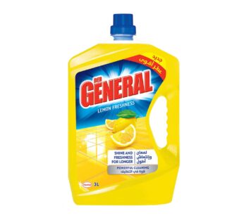 Der General All purpose Cleaner Liquid New Shine & Freshness with Stronger Perfume 3L Lemon