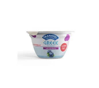 Taanayel Les Fermes Greek Yogurt Blueberry Low Fat 150G