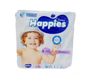 Happies Baby Diapers Regular XL 13-25KG Size 5 24PC