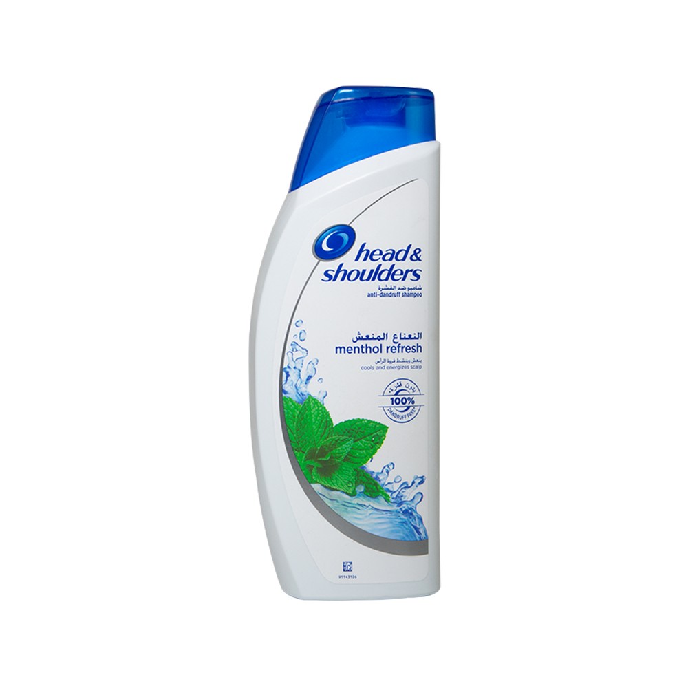 Head & Shoulders Refreshing Menthol Anti Dandruff Shampoo 600ML