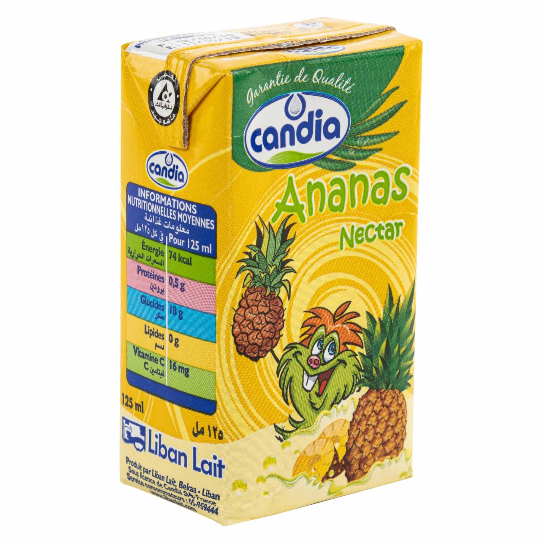 Candia Pineapple Nectar 125ML