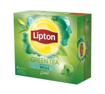 Lipton Clear Green Tea With Mint 100 Sachets