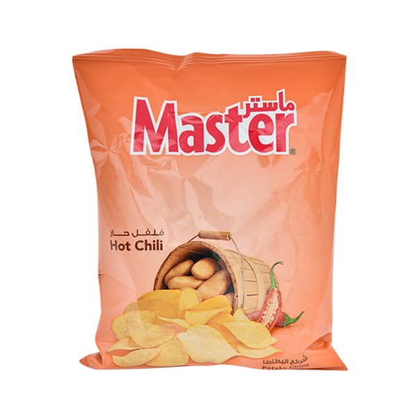 Master Hot Chili Chips 34G