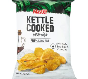 Master Kettle Cooked Sea Salt & Vinegar Chips 144G