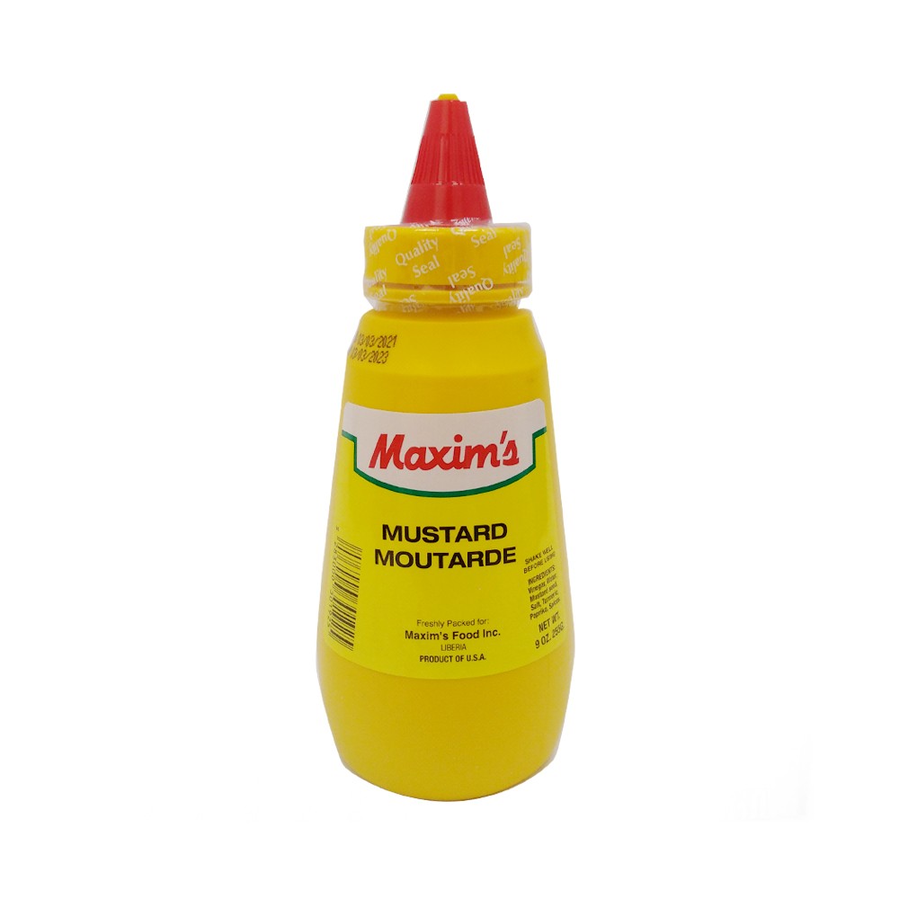 Maxim’s Mustard Squeeze 8OZ