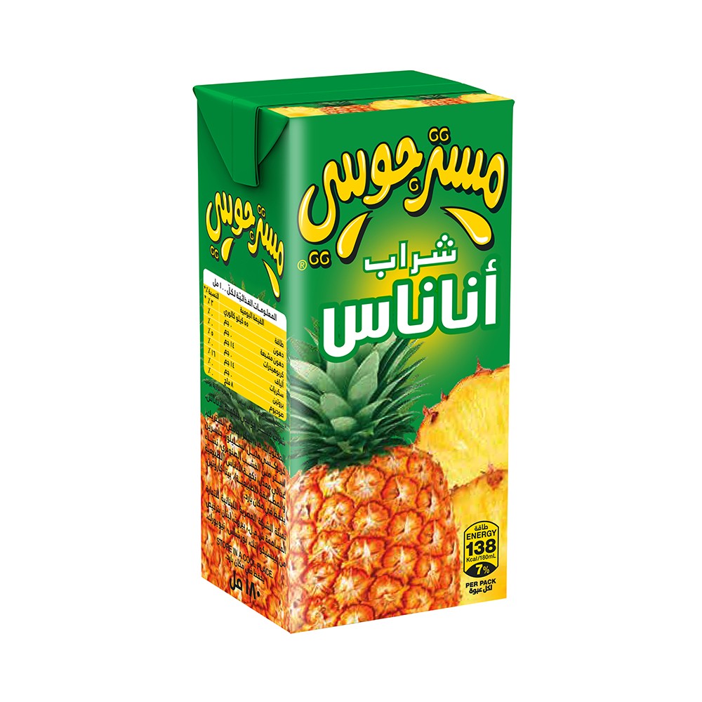 Mr Juicy Pineapple Juice 180ML