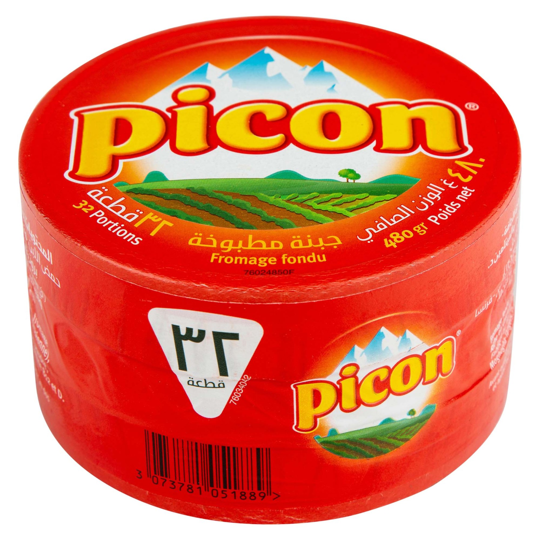 Picon Cheese Spread, 32 Portions, 480G