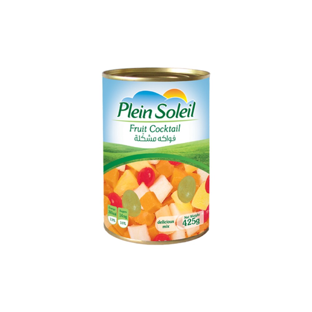 Plein Soleil Fruit Cocktail Can 425G