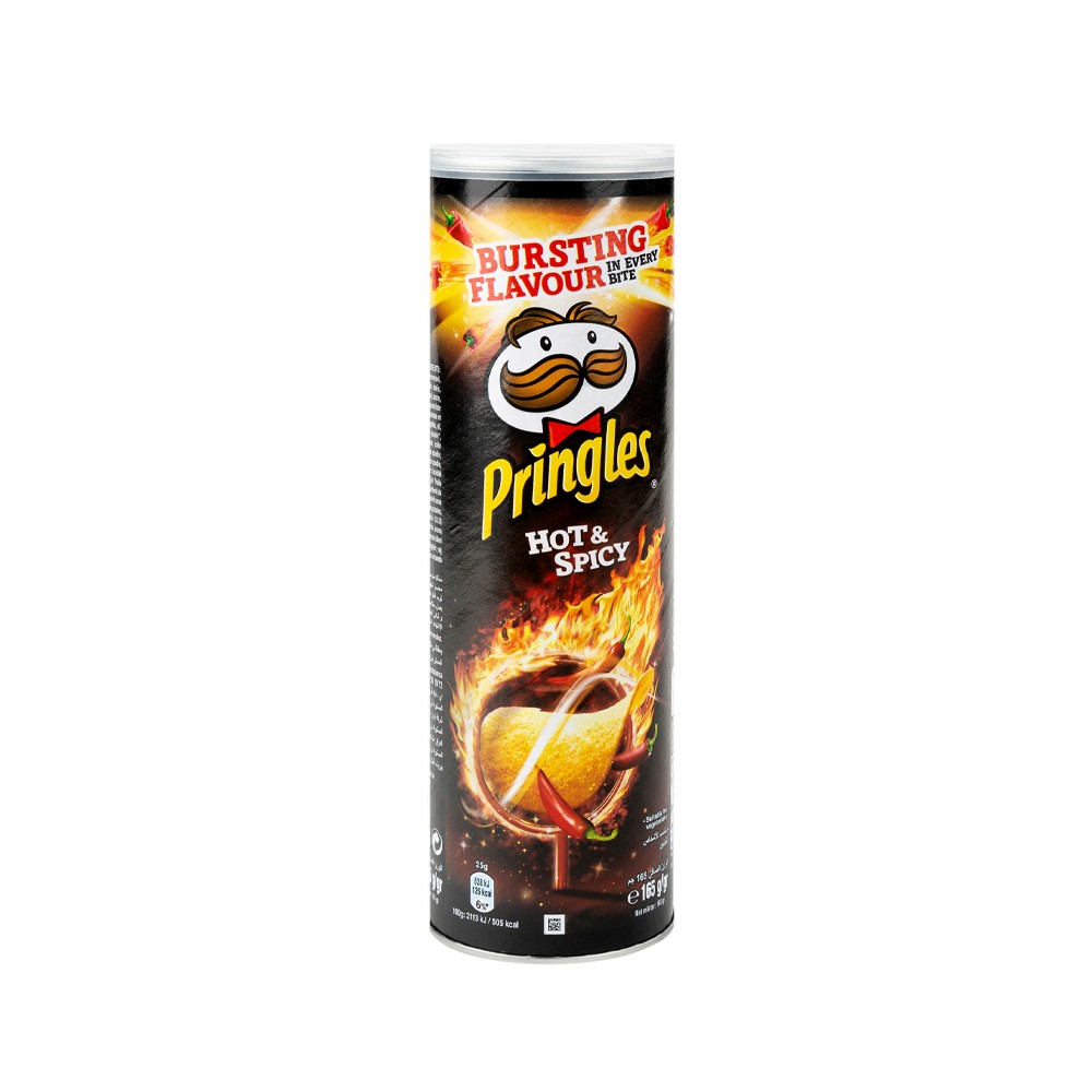 Pringles Hot & Spicy Chips 165G