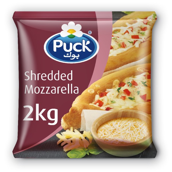 Puck Shredded Mozarella Animal Fat 2KG