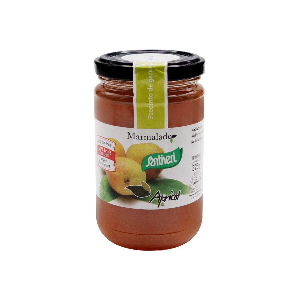 Santiveri Apricot Jam With Fructose 325G