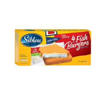 Siblou Fish Burger Frozen 400G 4 PC