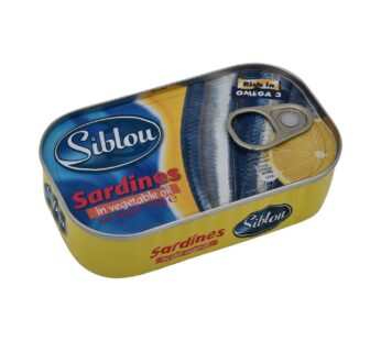 Siblou Sardines In Vegetable Oil 125G