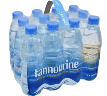 Tannourine Natural Spring Mineral Water 12X500ML