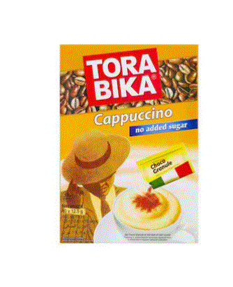 Torabika Cappuccino Zero Added Sugar Instant Mix Sachet – 25G
