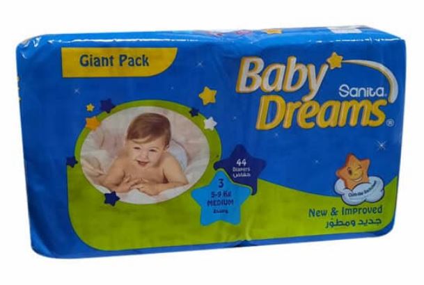 Baby Dreams 3 – 44 Diapers