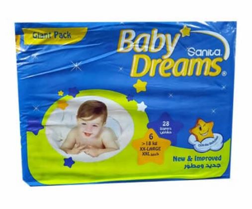 Baby Dreams 6 – 28 Diapers