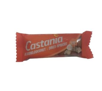 Castania Almond, Coconut & Dried Apricot Bar No Added Sugar 38G