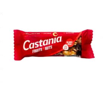 Castania Fruits & Nuts Bar No Added Sugar 35G