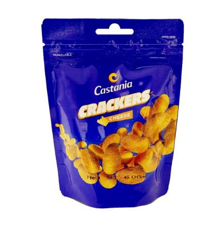 Castania Peanuts Crackers Cheese 70G