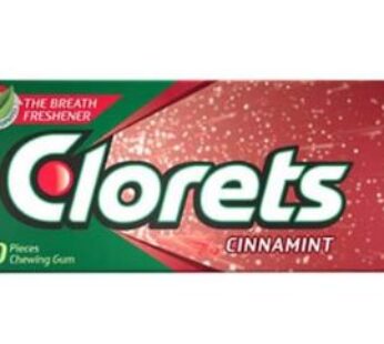 Clorets Cinnamint Flavor Chewing Gum 10 PC