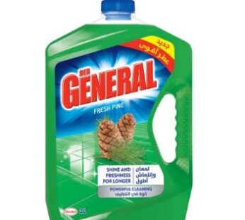 Der General All purpose Cleaner Liquid New Shine & Freshness with Stronger Perfume 3L Fresh Pine