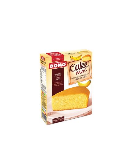 Domo Cake Mix Banana 500G