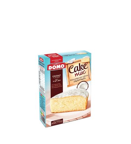 Domo Cake Mix Coconut 500G