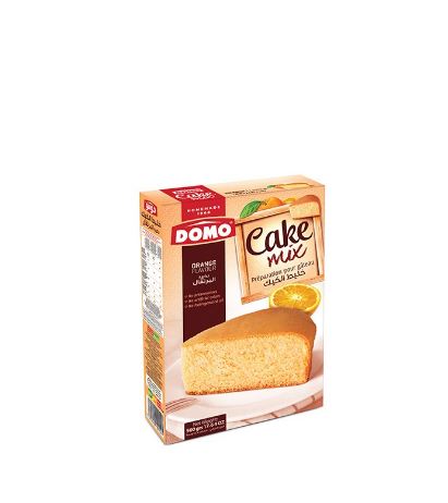 Domo Cake Mix Orange 500G