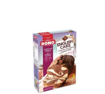 Domo English Cake Chocolate & Vanilla 470G