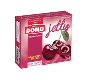 Domo Gelatin Dessert Beef Cherry Jelly 85G