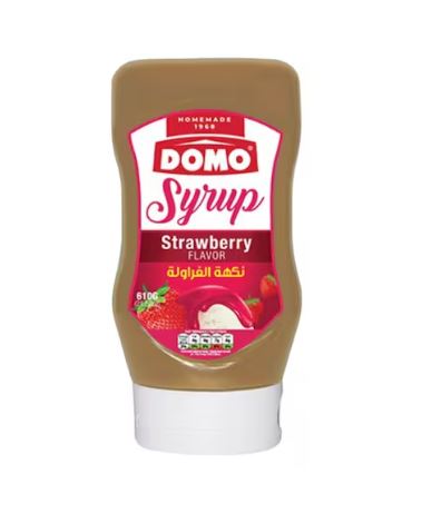 Domo Strawberry Syrup 610G