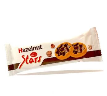 Elegance Stars Hazelnut Biscuits 34G