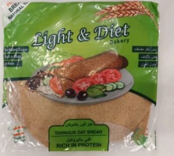 Light & Diet Tannour Oat Bread Rich In Protein 160G