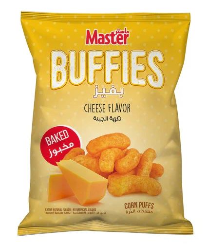 Master Buffies Cheese Flavor Chips 16G