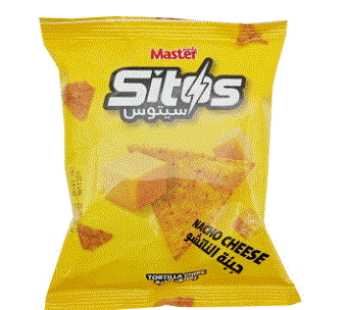 Master Sitos Nacho Cheese Chips 17G