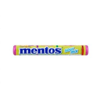 Mentos Sour Fruit Mix Roll 38G