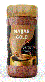 Najjar Gold Instant Coffee Jar 190G