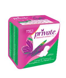 Private Extra Thin Normal 10 Pads