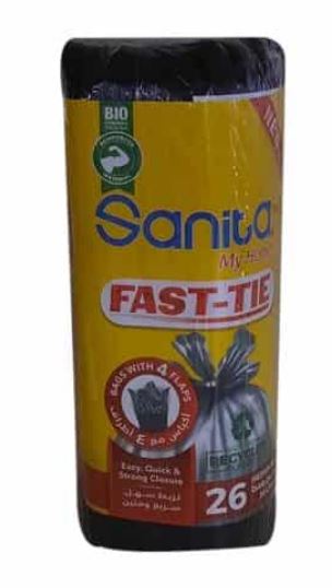 Sanita Fast Tie Trash Bag Medium